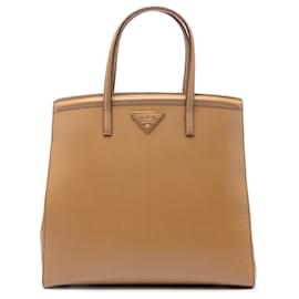 Borsa Prada Brown Saffiano Vernice Parabole