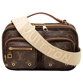 Borsa Louis Vuitton Marrone Monogram Utility