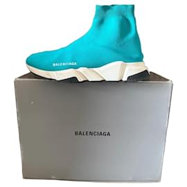 Balenciaga Speed Trainer Sneakers - Blu