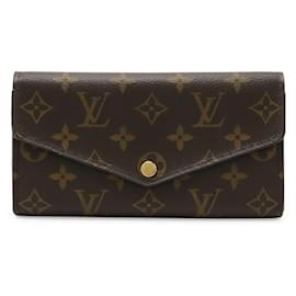 Portafoglio Sarah in tela Monogram Louis Vuitton