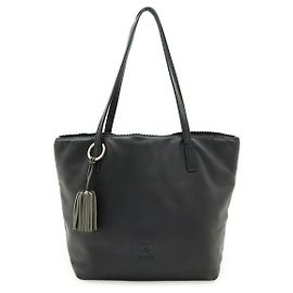 Borsa Loewe in pelle nappa con nappa a frange Anagram