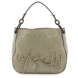 Borsa a tracolla in pelle Intrecciato Brio Bottega Veneta