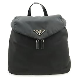 Mochila Prada Re-Nylon de couro