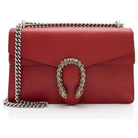 Borsa a tracolla Dionysus Medium in pelle e cristalli Gucci