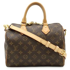 Borsa Louis Vuitton Monogram Speedy Bandouliere 25
