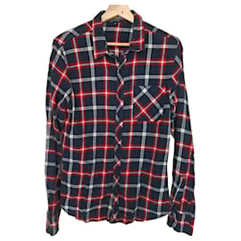 Camicia a quadri FIFTYFOUR DENIM da uomo - Blu/Rosso/Bianco - Autre Marque