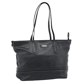 Borsa BALLY in pelle nera e oro Auth 184506 - Bally