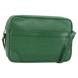 LOUIS VUITTON Epi Trocadero 27 Sac à épaule Vert M52314 LV Auth 184154