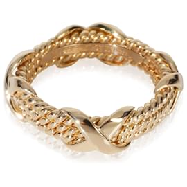 Tiffany & Co. Yellow Gold  Schlumberger X Ring