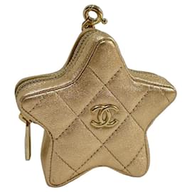 Chanel Portamonete Stella Dorata Trapuntata
