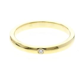Tiffany Stacking Ring 1P Diamant in Gelbgold (18K) - Tiffany & Co