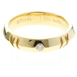Tiffany & Co Tiffany Atlas X geschlossener Ring in Gelbgold