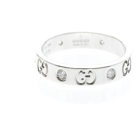 Gucci Icon Ring Diamant in Weißgold (18K)
