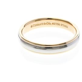 Tiffany & Co Tiffany Together Milgrain Ring in Roségold und Platin