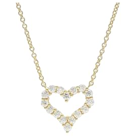 Tiffany & Co Collana Tiffany Sentimental Heart in oro giallo e diamante