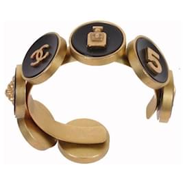 Bracciale rigido Chanel Camélia, N°5 e testa di leone
