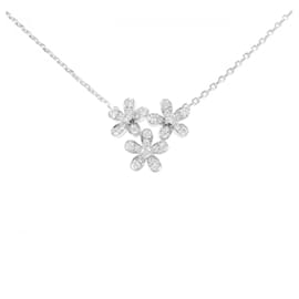 Van Cleef & Arpels Socrates 18K White Gold Diamond Necklace