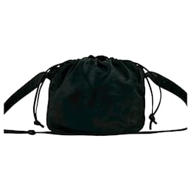Mini borsa a tracolla in pelle nappa con logo Anagram vintage Loewe