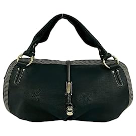Mini borsa Boston in pelle Celine Bitter Sweet Triomphe Logo Hardware - Céline