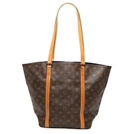 Sac Shopping Louis Vuitton Marrone Monogram