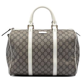 Borsa Boston Joy GG Supreme beige media di Gucci