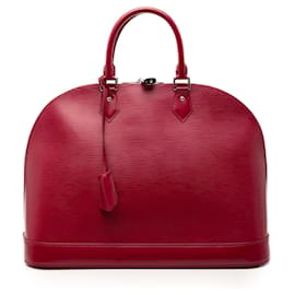 Louis Vuitton Alma GM aus rotem Epi-Leder