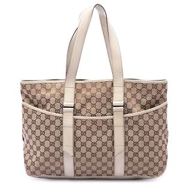Gucci Tote aus beige GG Canvas
