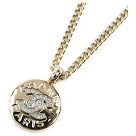 Collana Chanel GP Rhinestone Coco Mark