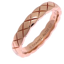 Anillo Chanel Coco Crush para mujer en oro rosa de 18K