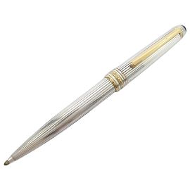PENNA A BISOTTO VINTAGE MONTBLANC MEISTERSTÜCK SOLITAIRE ARGENTO 925