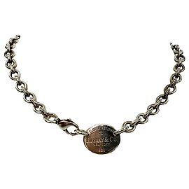 Collana Tiffany & Co. Return to Tiffany con pendente ovale in argento sterling