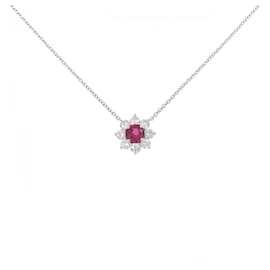 Collana Mini Sunflower in platino Harry Winston
