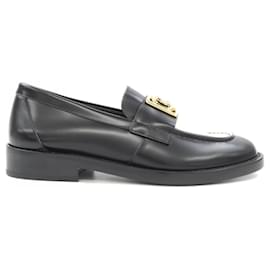 Scarpe in pelle di vitello e metallo Chanel G45155B14003
