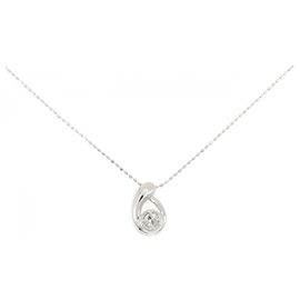 Autre Marque Au750 Weißgold-Diamantkette