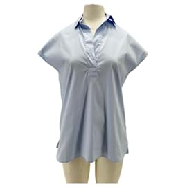 XACUS Hemd aus blauer Baumwolle - Autre Marque