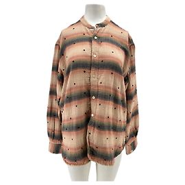 Autre Marque Camicia BSBEE in cotone marrone Taglia S