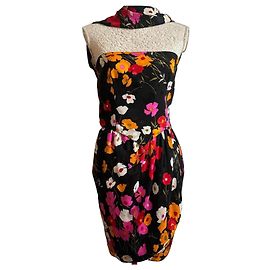 Valentino Maxikleid mit mehrfarbigem Blumenprint