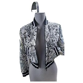 Blouson Bomber Moschino Couture! Imprimé Graphique
