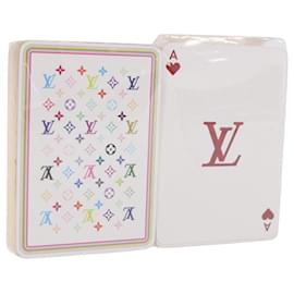 Carte da Gioco LOUIS VUITTON Multicolor Black White LV Auth 184279M