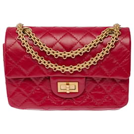 CHANEL 2.55 Tasche aus rotem Leder - 103635 - Chanel