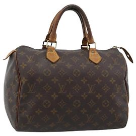 LOUIS VUITTON Borsa Monogram Speedy 30 M41526 LV Auth 183999