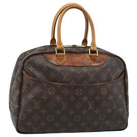 LOUIS VUITTON Monogram Deauville Handtasche M47270 LV Auth 184309