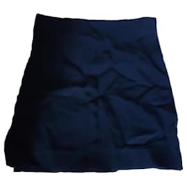 Falda Chloé de viscosa negra