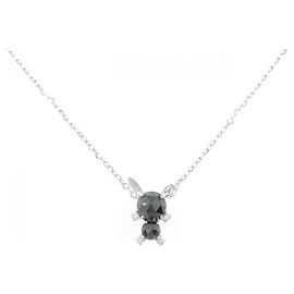 Autre Marque Collana Rabbit in Diamanti Au750