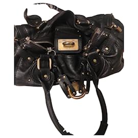 Borsa Chloé Paddington in pelle nera