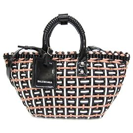 Bolso de mano de piel Balenciaga Bistro XS