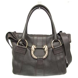 Bulgari Borsa a mano in pelle Leoni 34730 da donna Bvlgari