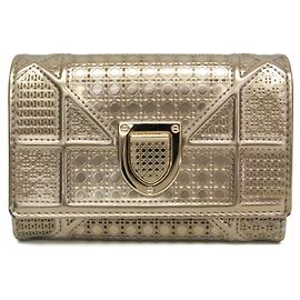 Christian Dior Diorama Damenportemonnaie aus Lackleder