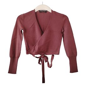 Dolce & Gabbana Maglia Wrap Vinaccia
