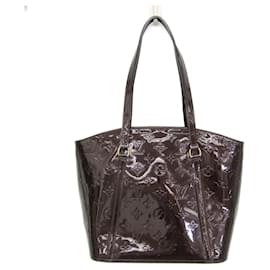 Borsa Tote Louis Vuitton Monogram Vernis Avalon MM in Amarante